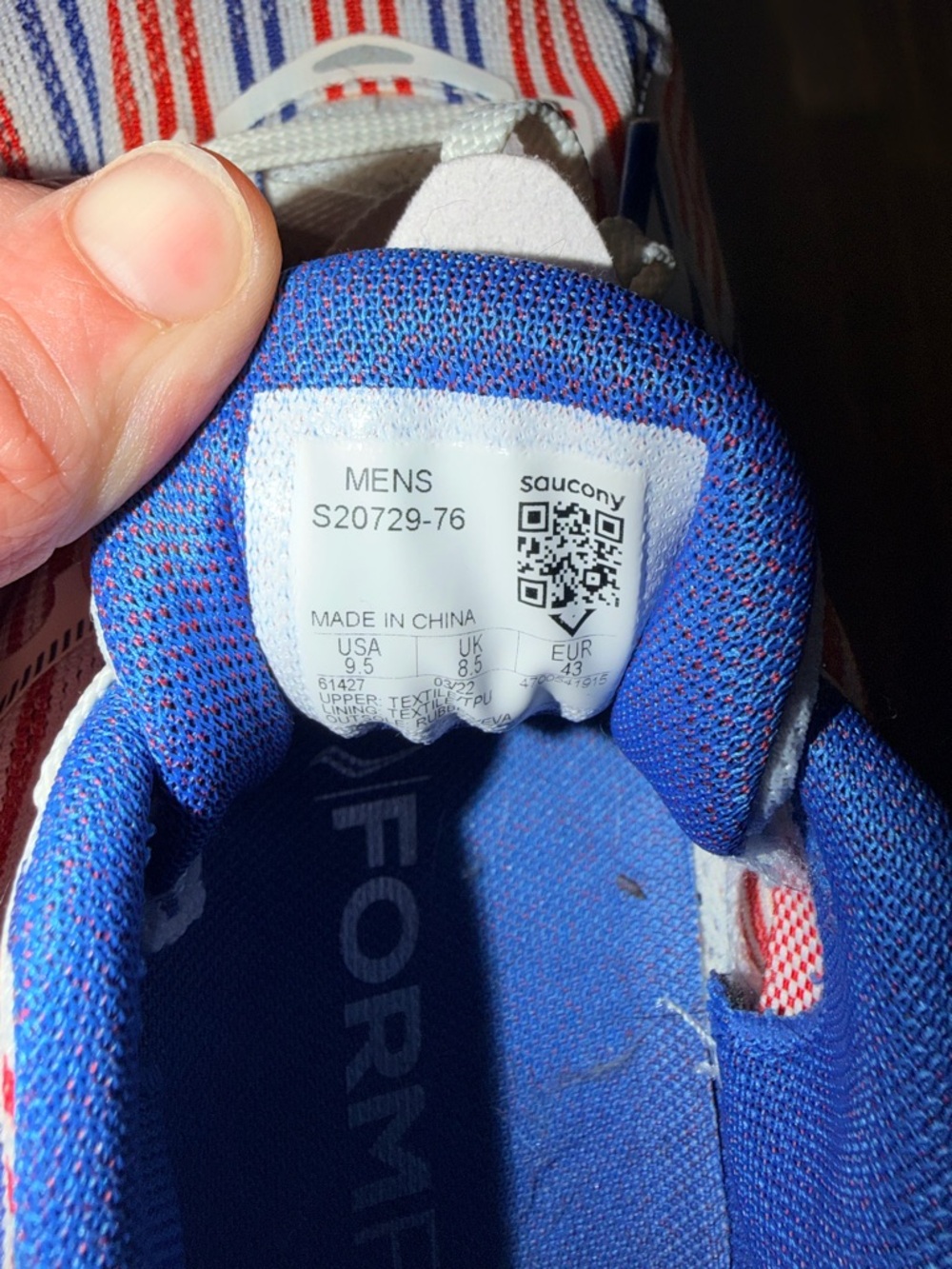 Men’s Saucony Ride 15 - Picture 6 of 6